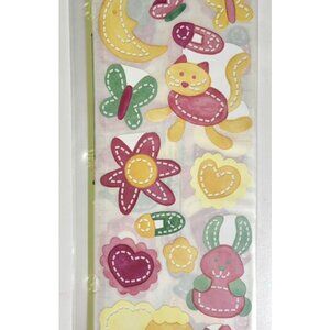 CREATIVE MEMORIES JUMBO GREAT LENGTHS STICKERS BABY GIRL BRIGHT  NIP